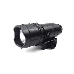 Plastic Tactical LED High Brightness White Light Flashlight for Nerf Black Front Tube Decoration Parts Toy Gun Accessories