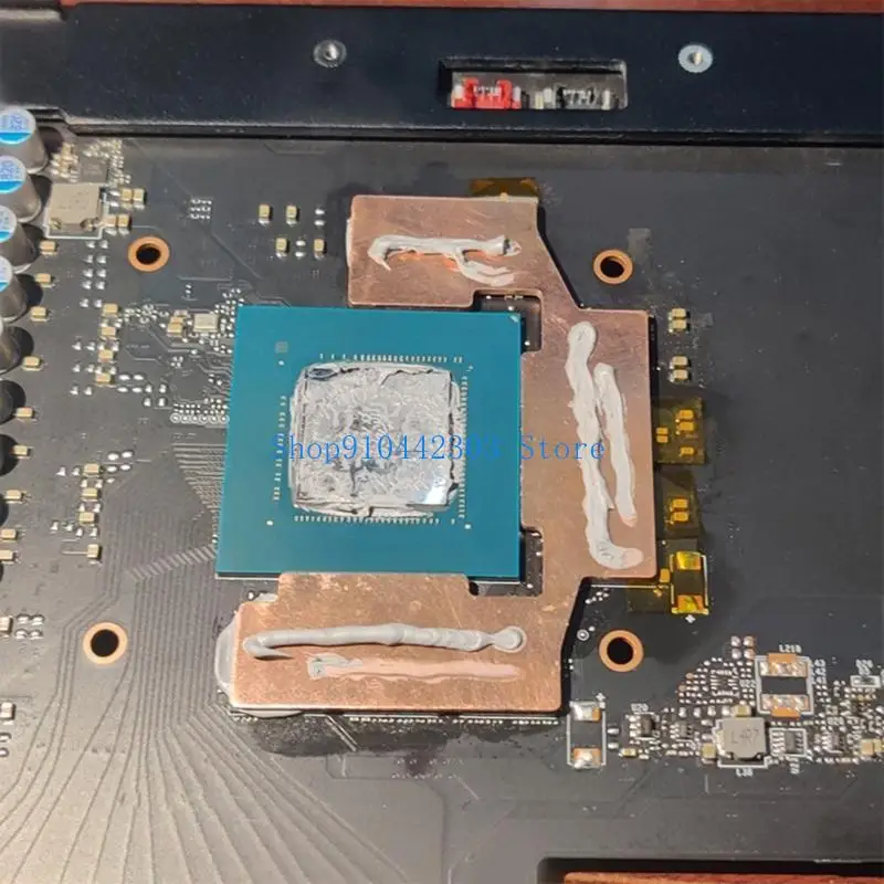 652F GPU VRAM Heatsink Copper Graphics Card Copper Heatsink Cooler Thermal Replace Pad 3060ti 3070ti Memory