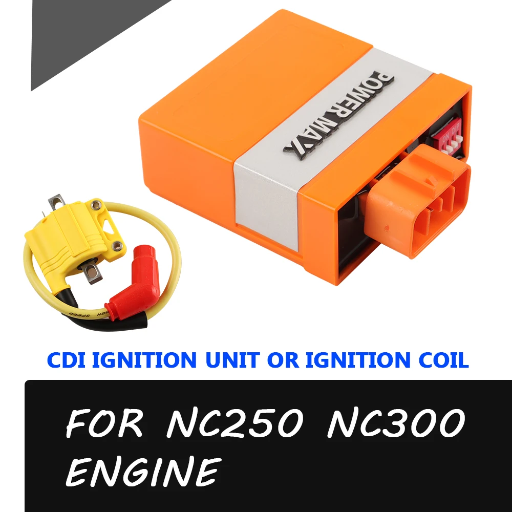Для двигателя Zhong Shen NC250 NC300 NC 250 300, катушка зажигания мотоцикла, система зажигания CDI, блок, Цифровой Регулируемый воспламенитель CDI