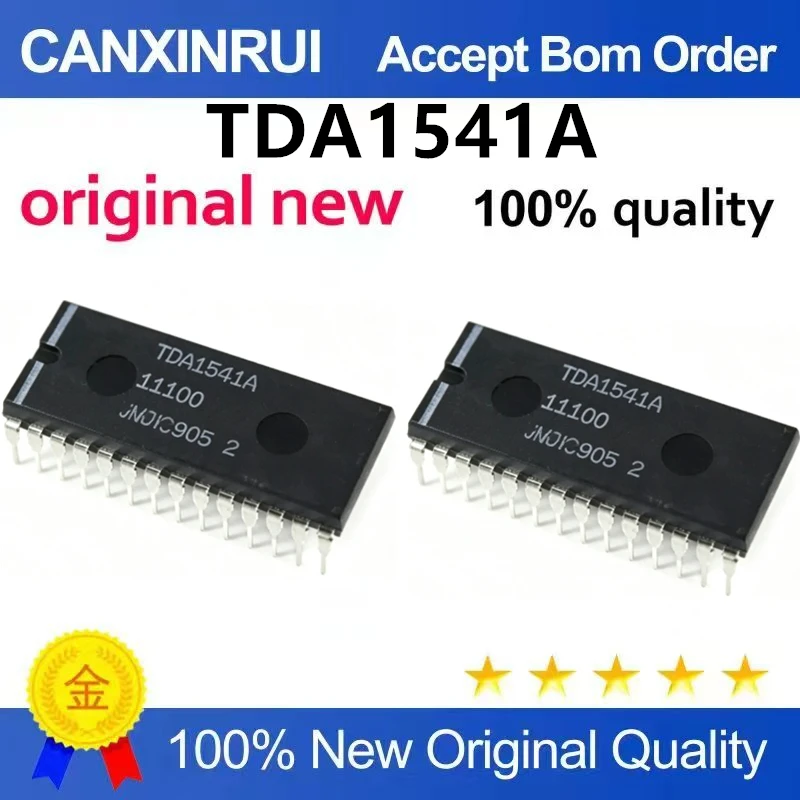 （5pcs-10pcs）Brand new original TDA1541A direct insertion DIP-28 integrated circuit IC chip