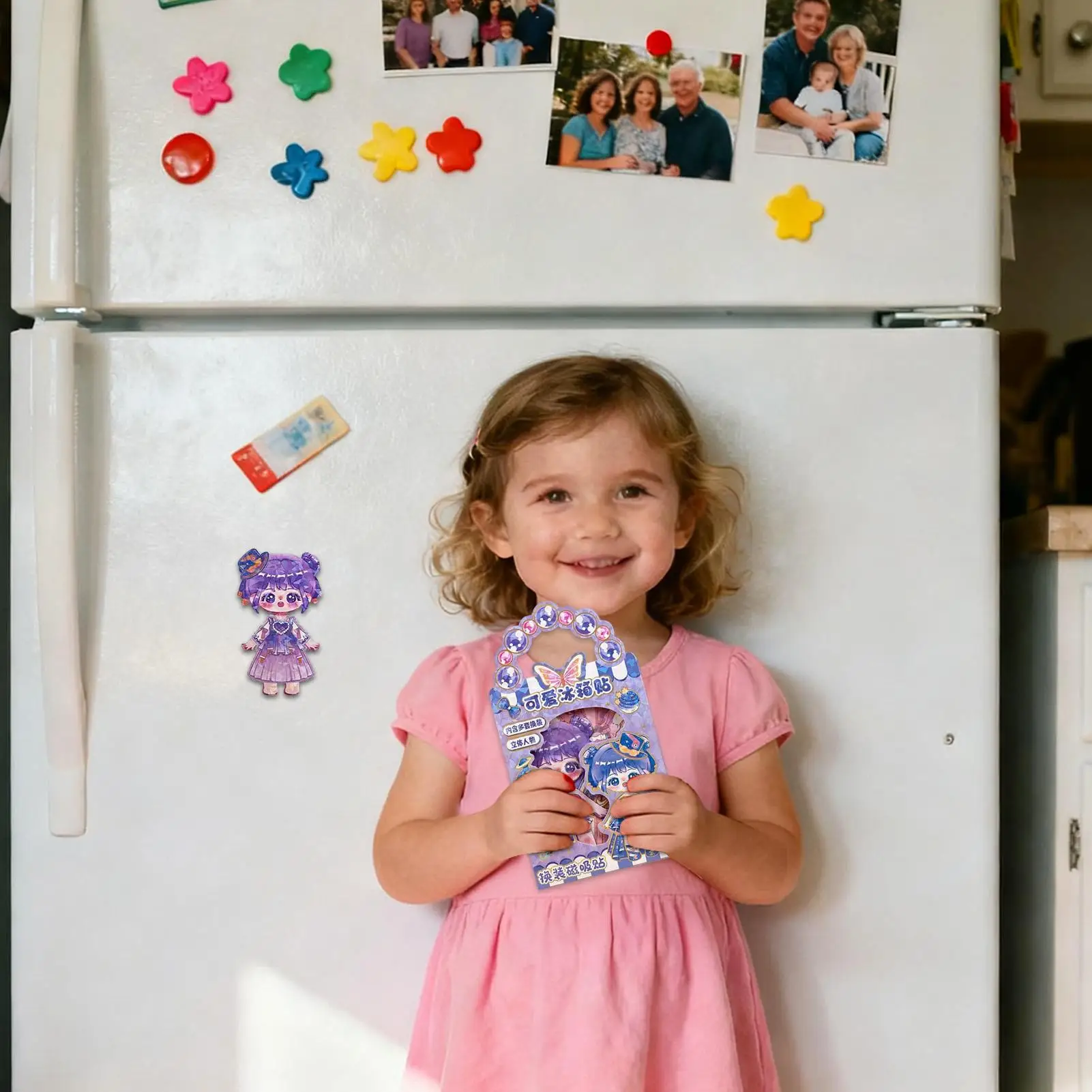 磁気ドレスアップ人形おもちゃ ミックスマッチ衣装 想像力豊かな女の子 磁石ドレスアップ人形おもちゃ ファッション愛好家コレクター子供向け