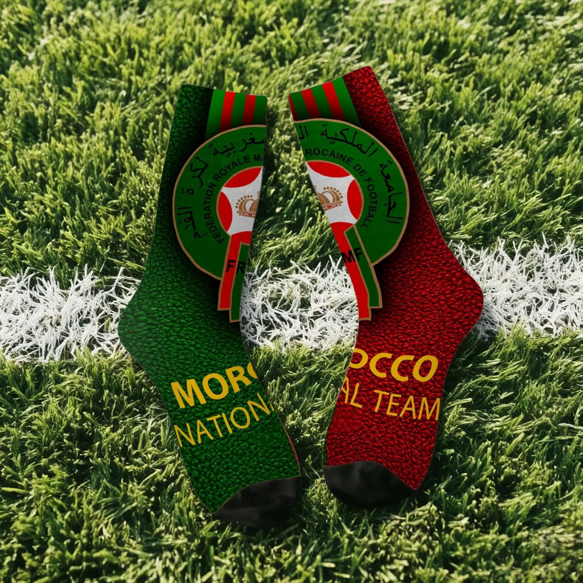 Hip Hop Retro Morocco Crazy Men's compression Socks Unisex  Harajuku Pattern Printed Funny Sock Match Day Essentials