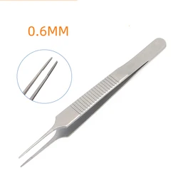 Stainless Steel Tweezers 10.5 cm Surgical Forceps Dental Insturment with teeth