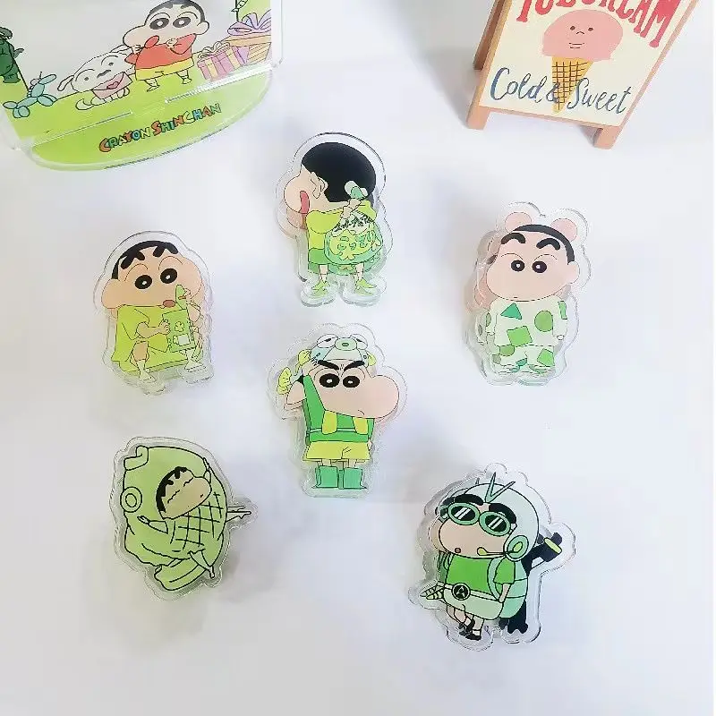 

Bandai Kawaii Anime Crayon Shin-Chan Originality Acrylic Clamp Cute Sweet Cartoon File Pp Folder Lovely Stationery Gifts Kids