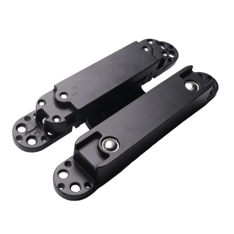 A64Z 2Pcs 6 Inch Concealed Door Hinges Invisible Hinges Concealed Hinges 180 Degree Swing Hinge 3 Way Adjustable Butt Hinge