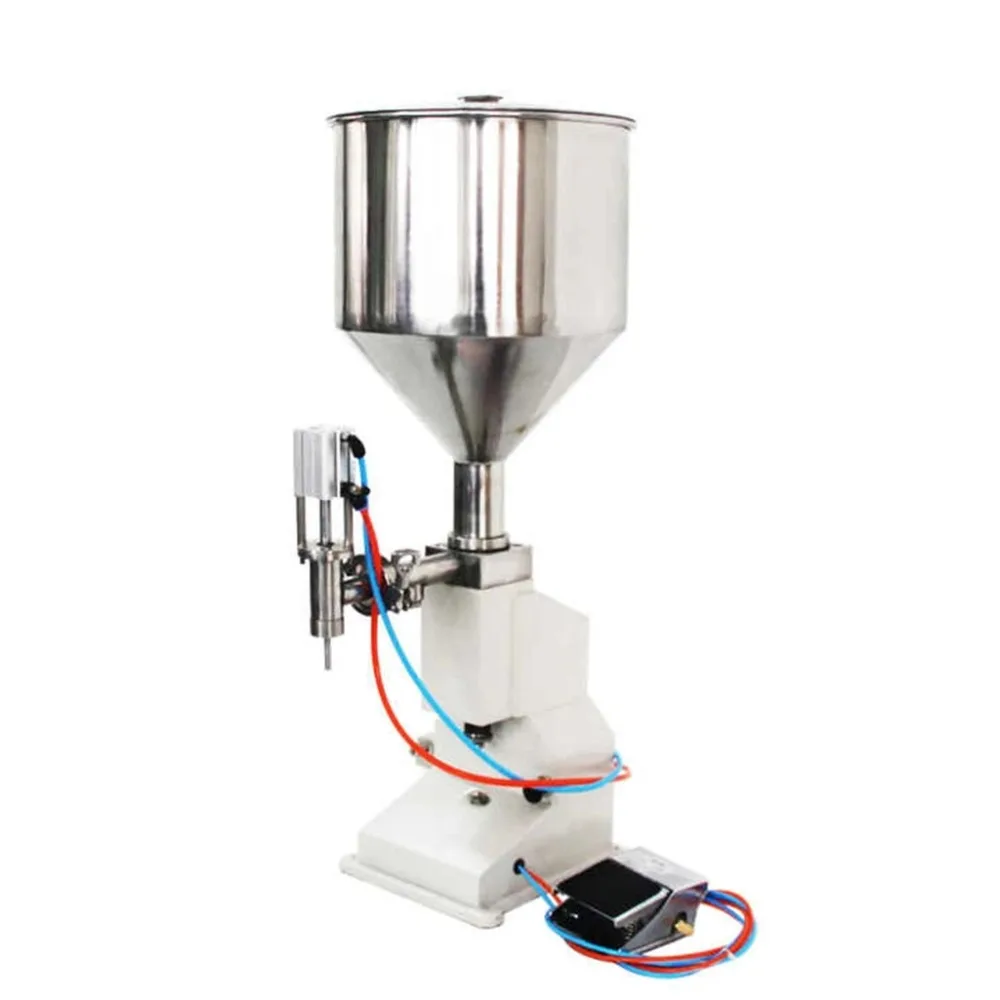 

A02 Semi-automatic High Precision Pneumatic Vial Paste Cosmetic Liquid Filling Machine