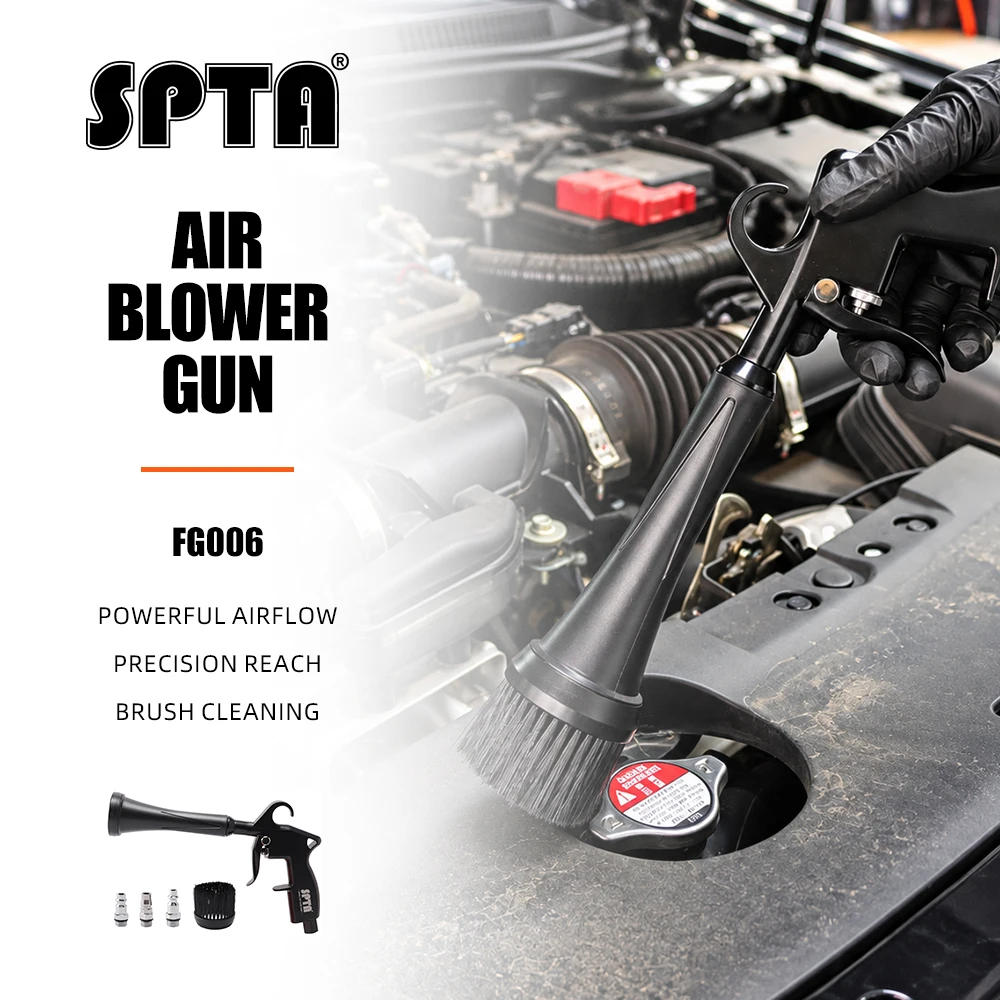 SPTA Car Interior&Exterior Deep Cleaning Long Foam Gun Car Cleaning Washing Spray Gun High Pressure Washer Portable Tool
