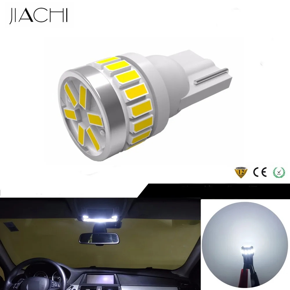 

Jiachi 50pcs t10 5630 6leds super cheap car led replacement bulb dc12v w5w 501 168 194 5w5 auto dome interior light lamp