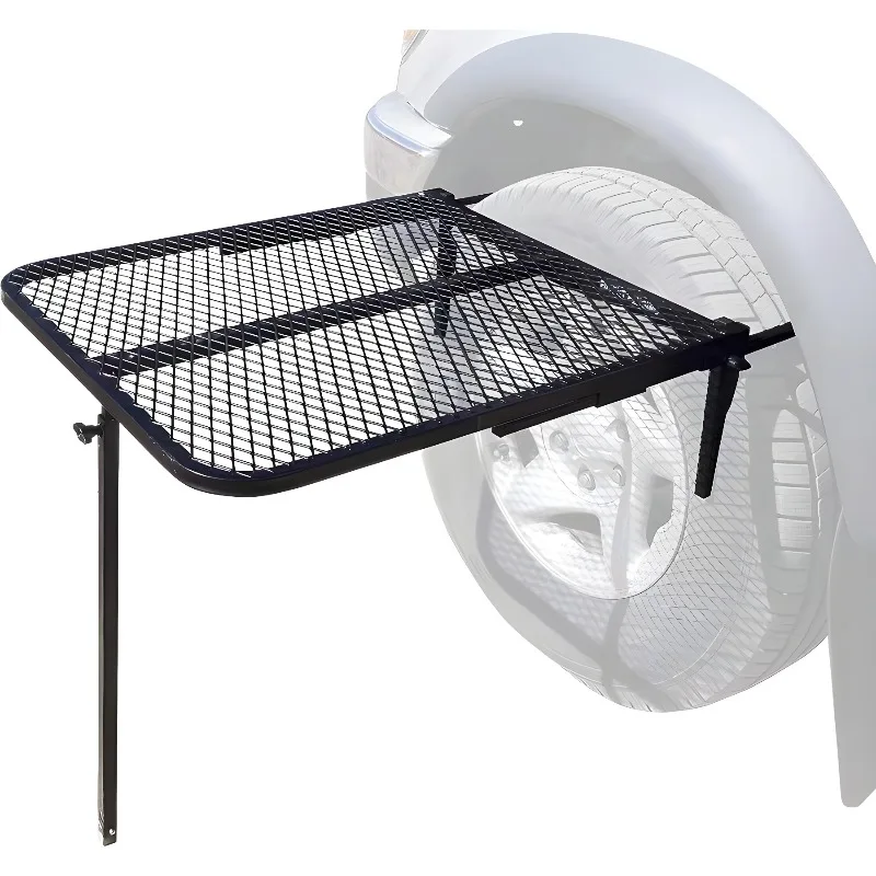 Car tire table Outdoor camping picnic folding table Metal dining table