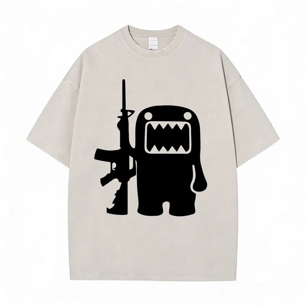 

Washed Vintage Forward Observations Group Domo Kun Funny Meme T Shirt Fans Gift Men Women Clothing Fashion Casual Humor T-shirt