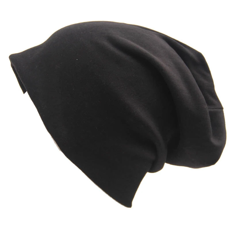 Unisex Winter Slouchy Skullies Beanies Hip Hop Elastic One Size AP Cap All Match Casual Warm Hat For Daily Wear