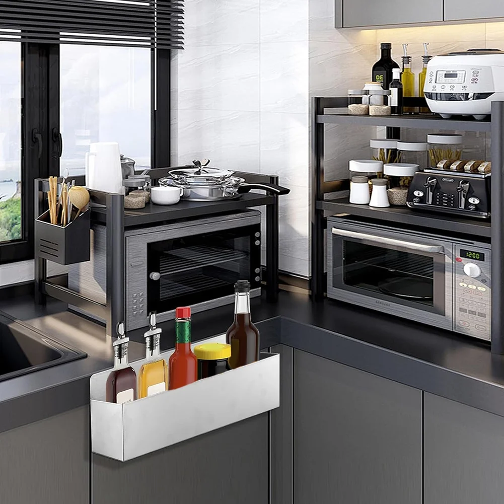 

2 шт. 15-дюймовая односкоростная направляющая из нержавеющей стали, держатель для бутылки с ликером, настенная полка для бутылок с распылителем, полка для напитков