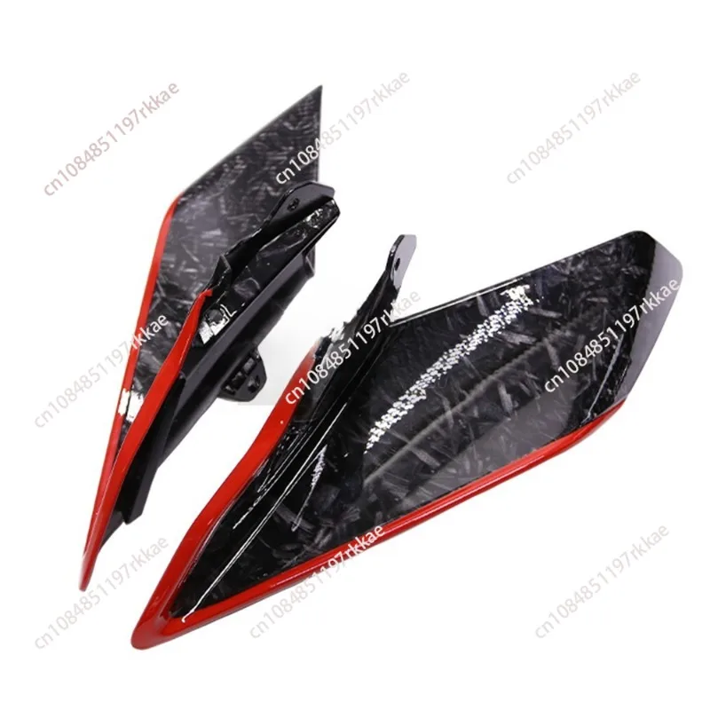 

For CFMOTO 450SR Spirit Fox Front Windshield Deflection Cover Fixed Wind Wing Lower Lip Rearview Mirror Cover Accessories