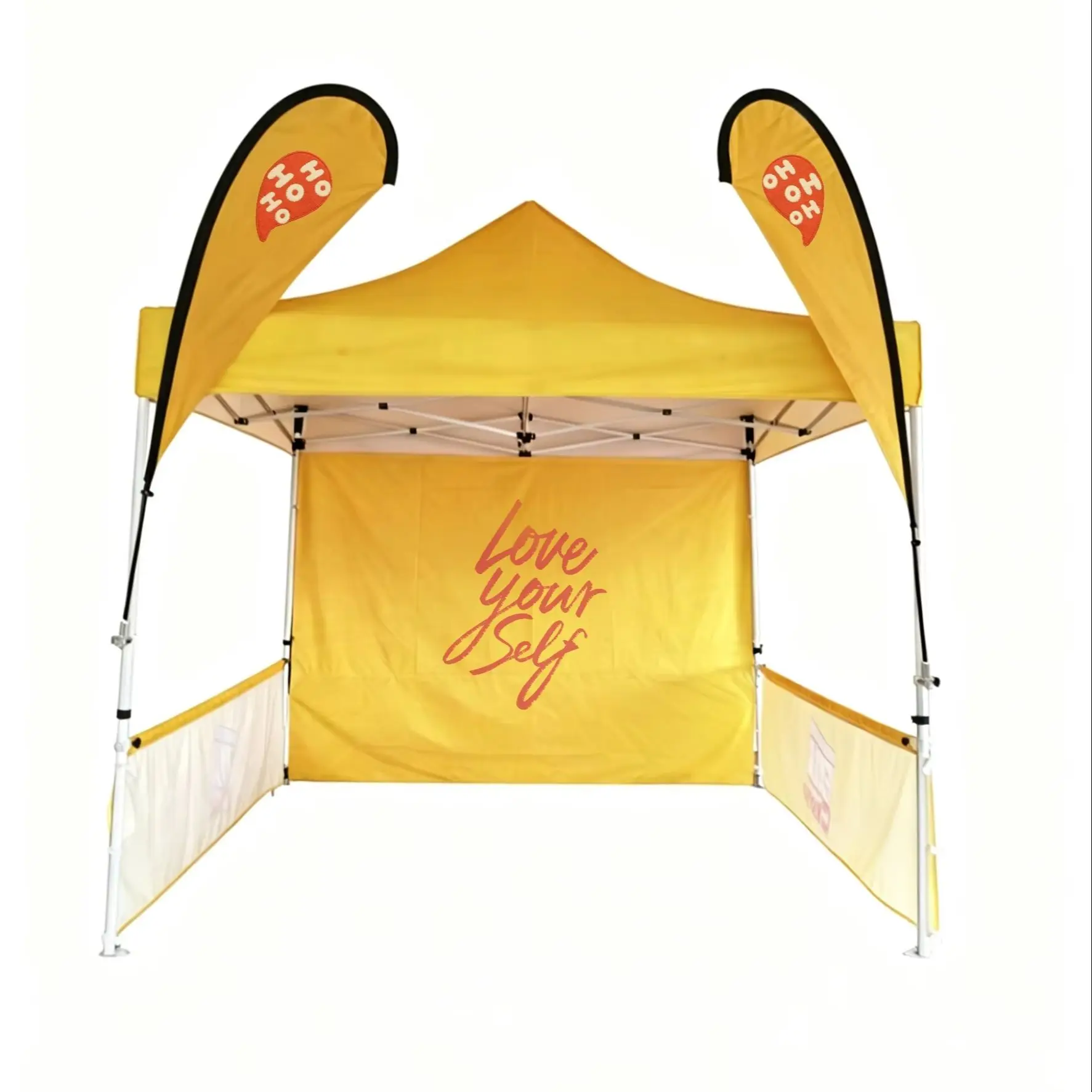 

Exhibition Event Marquee Gazebos Custom PrintedMarquee Canopy Custom Tent Pop Up 10x10 Banner & Table Flag Folding