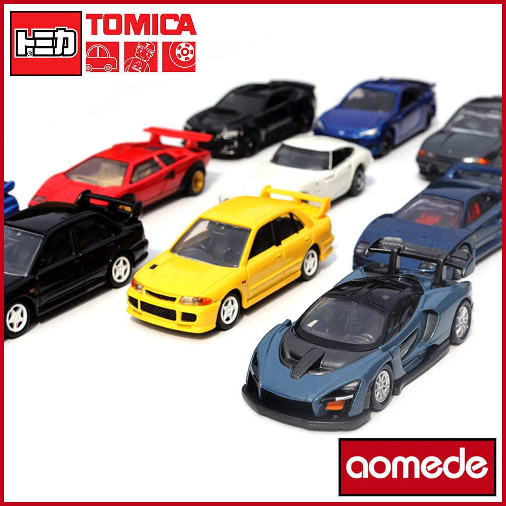 TP01-TP40 Takara Tomy Tomica Premium, tanque de coche, vehículos de avión, HONDA, NISSAN, GTR, TOYOTA, Subaru, Kit de modelos fundidos a presión,