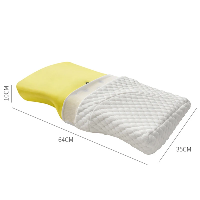 

Cervical Neck Pillow Memory Foam Sleeping Pillows Ergonomic Orthopedic Neck Support Contour for Side Back Stomach Sleeper