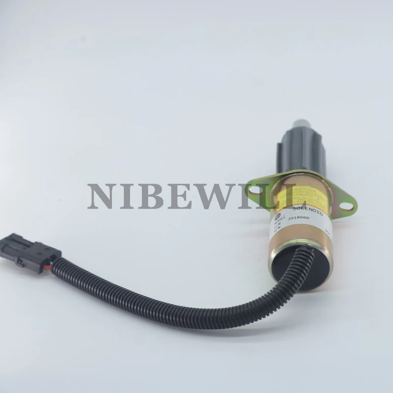 Engine Accessories For Cummins 6CT 6CTA 8.3L Engine Shutdown Solenoid Valve 3918600 12V