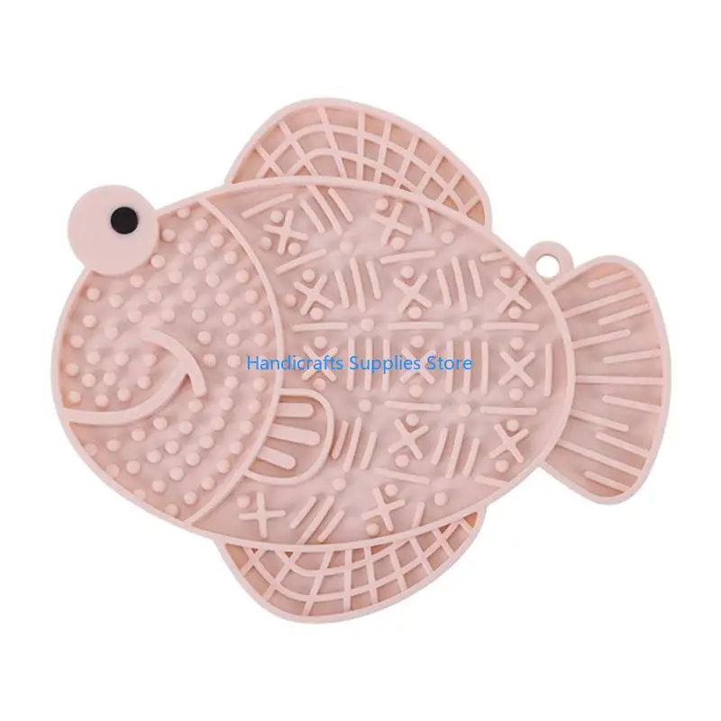 R1WA Silicone Slow Feeder Treats Feeding Mat for Pet AntiSpill Suction Cup Design Feeder For Dog Cats Reduce Eating Speed
