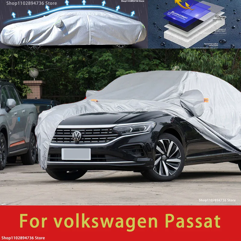 

For Volkwagen Passat Car protective cover, sun protection, cooling protection, car clothing, car paint protection auto