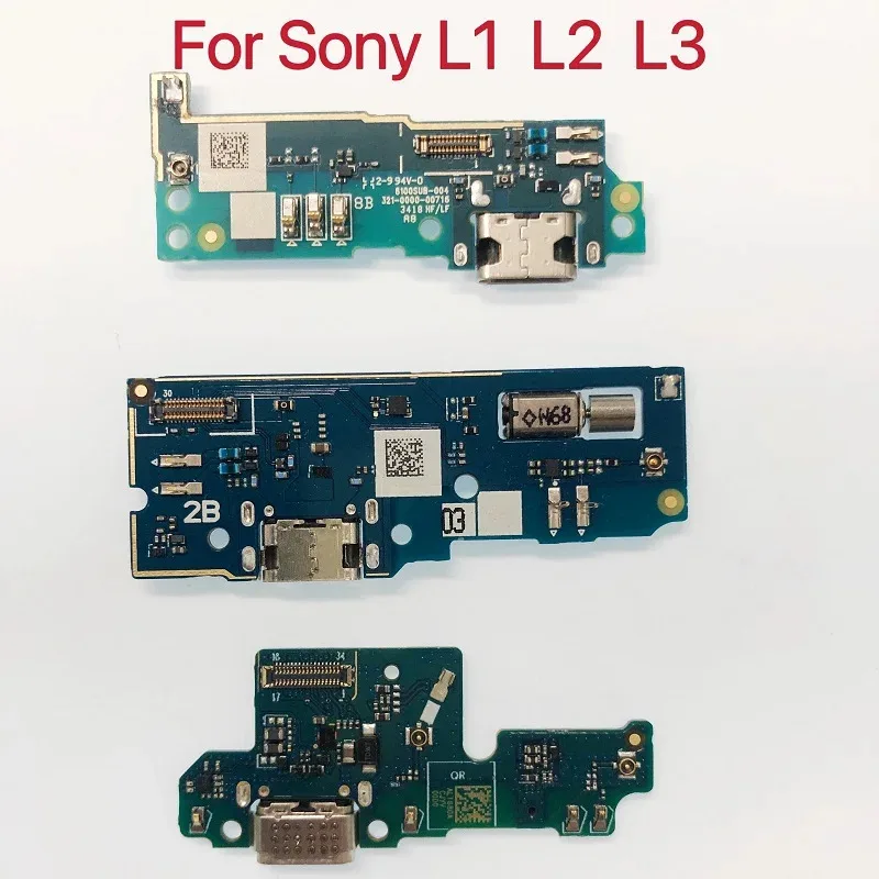 USB-порт для зарядного устройства, док-плата для Sony Xperia L1 G3312 G3311 L2 H4311 H3311 Xperia L3 I3312 I4312, разъем для зарядки USB Flex