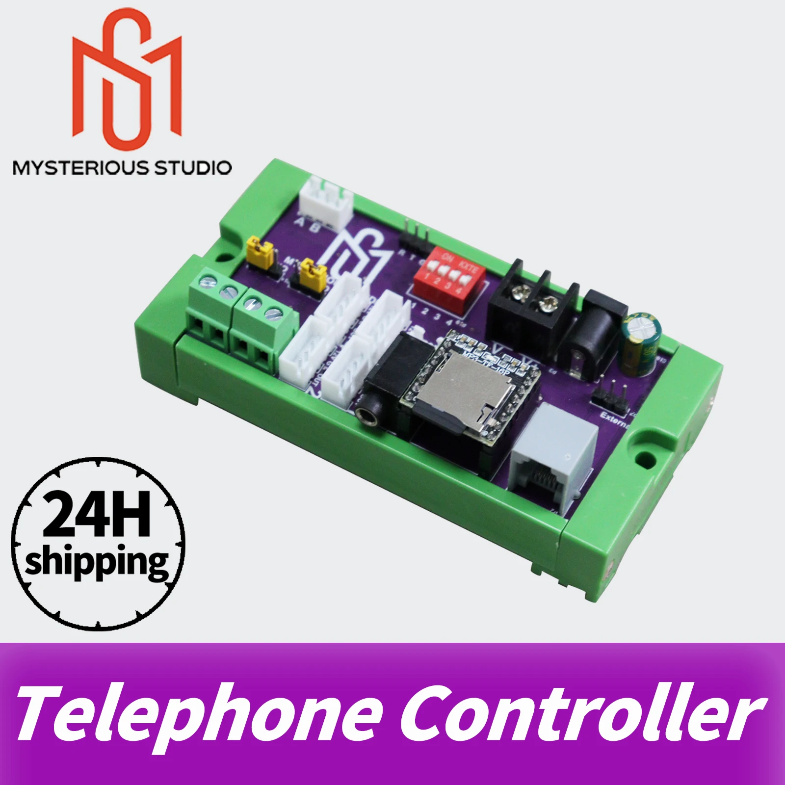 Mysterious studio Secret room escape game mechanism props Electronic puzzle Telephone Controller