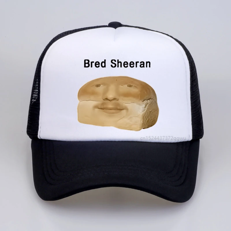 

Funny Ed Sheeran Meme Print baseball caps Men Women Humor Creativity hat Outdoor adjustable Mesh breathable Trucker hats