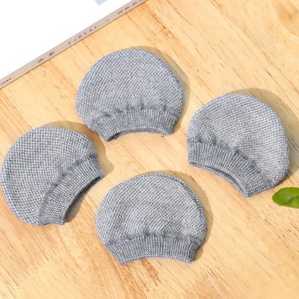 4Pcs Cloth Luggage Wheels Protector Anti-slip Wear-resistant Wheels Cover Reduce Noise Elastic Suitcase Wheels Protection Cover