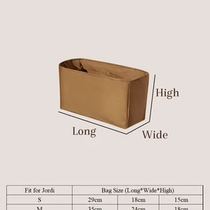 Nylon Bag Organizer Insertion Fit für Michael Kors Jordi -Tasche mit Reißverschluss Inner Auskleidung Aufbewahrungstasche in der Tasche Leichte Tasche Hauptverkäufe Michael Kors - №10