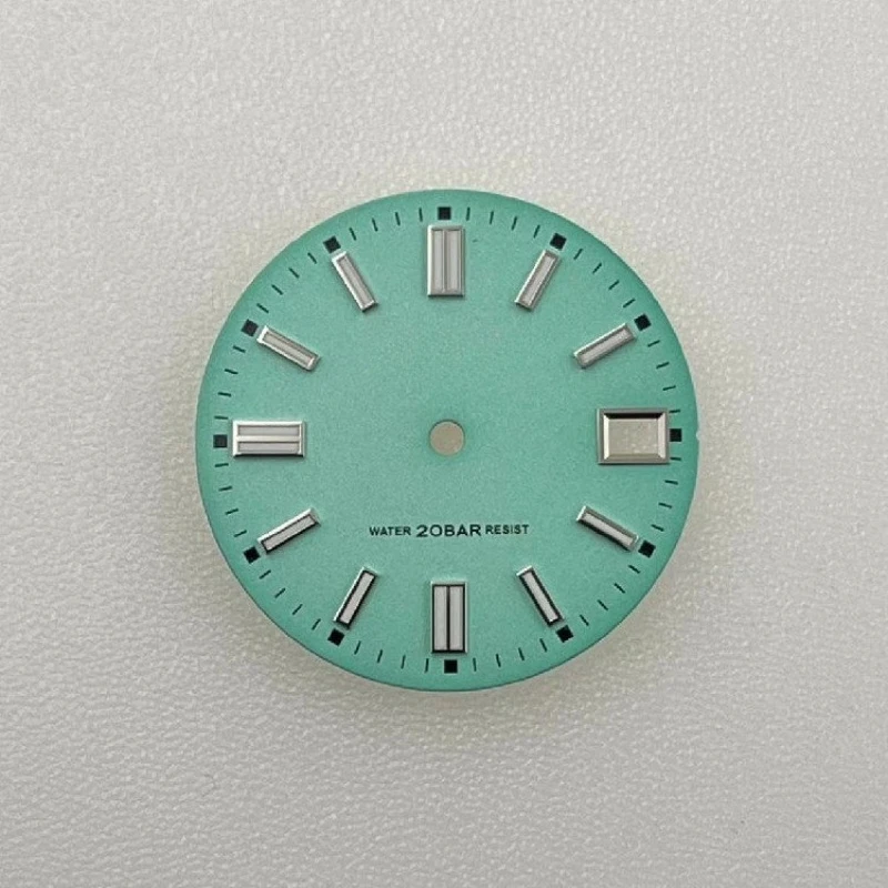 

Customized Tiff Blue NH35 Dial Mechanical Watch Modified Case NH36 Diving Watch Hand Luminous Needle Surface 28.5mm