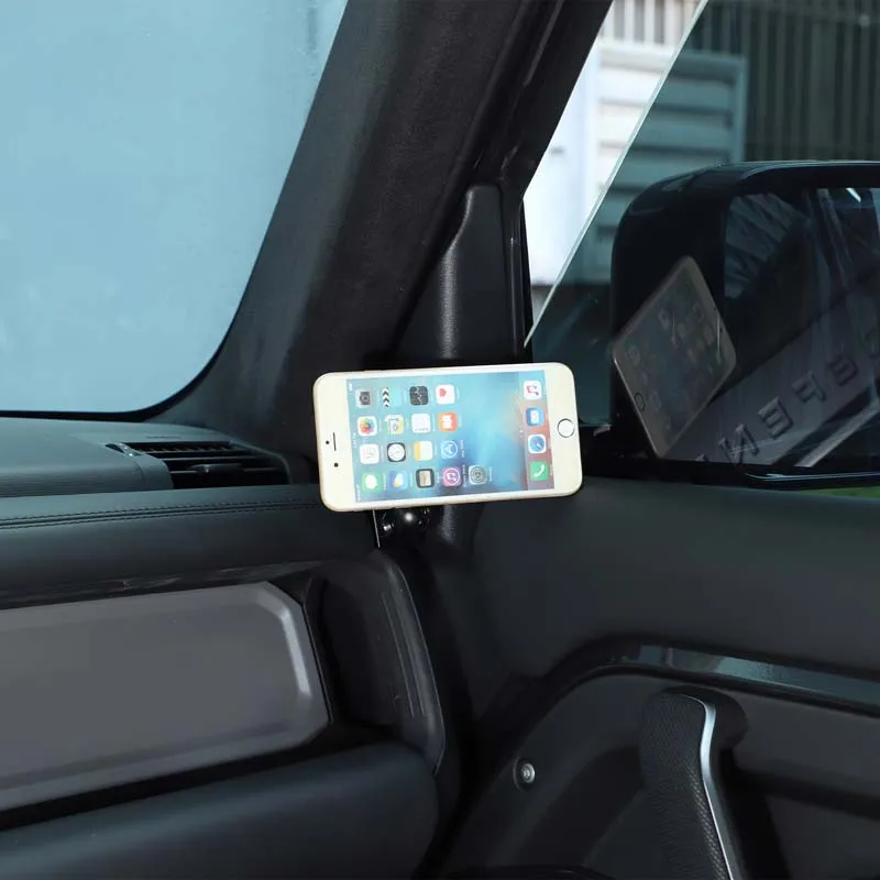 

Держатель для мобильного телефона на приборную панель для Land Rover Defender 90 110 130 20-25, кронштейн для навигации, аксессуары для интерьера автомобиля