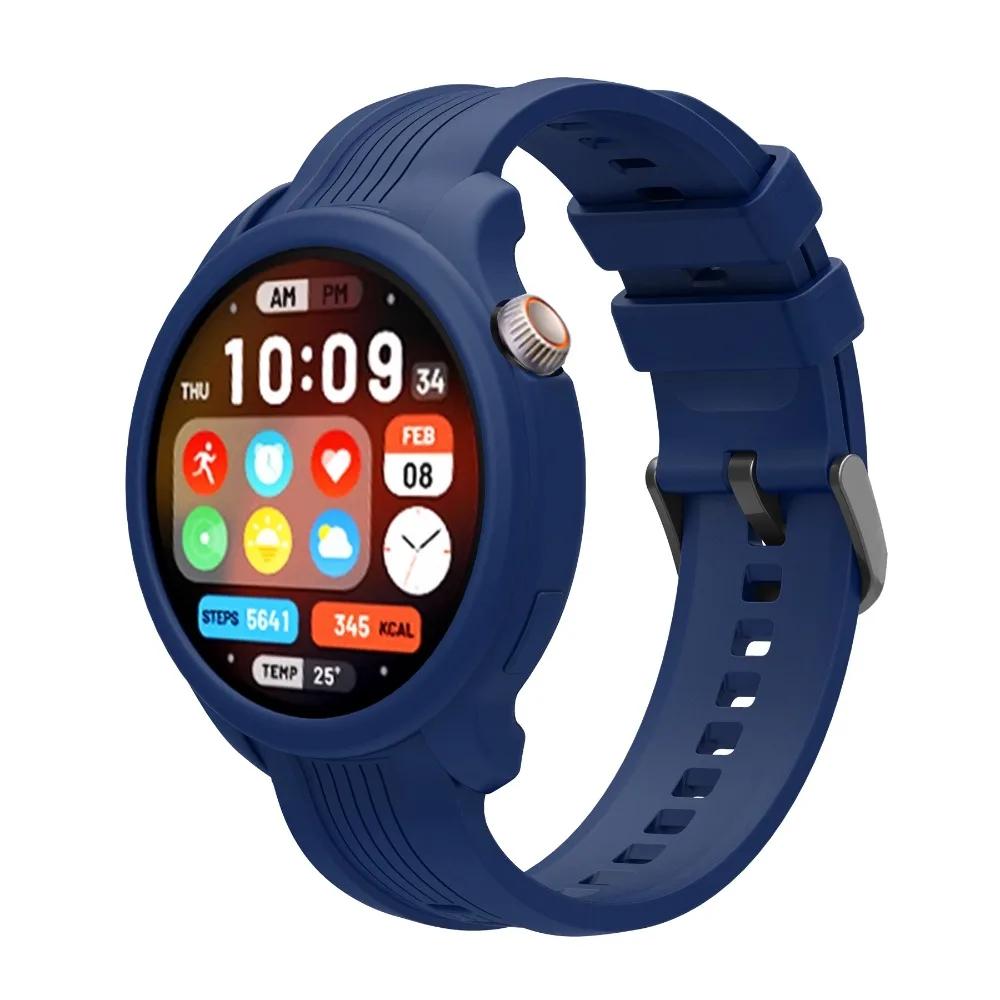 Силиконовый защитный чехол для защиты от падений, яркий мягкий защитный чехол с защитой от царапин и ударов для Amazfit Balance