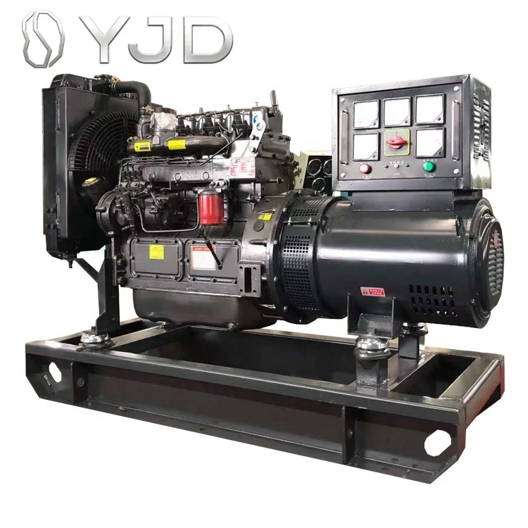 Kaichen KC-40 50kVA Diesel Generator 1500rpm 400/230V 50Hz Water-Cooled 24V DC Auto Start Open Frame ATS Silent Type