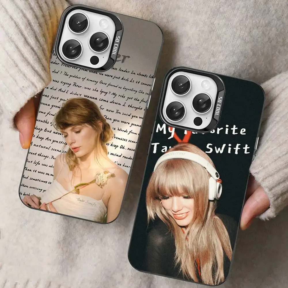 T-Taylor-TTPD-S-SwiftS Phone Case For iPhone 16 15 14 13 12 11 17 Pro MAX Plus Pro Matte Shockproof Cover