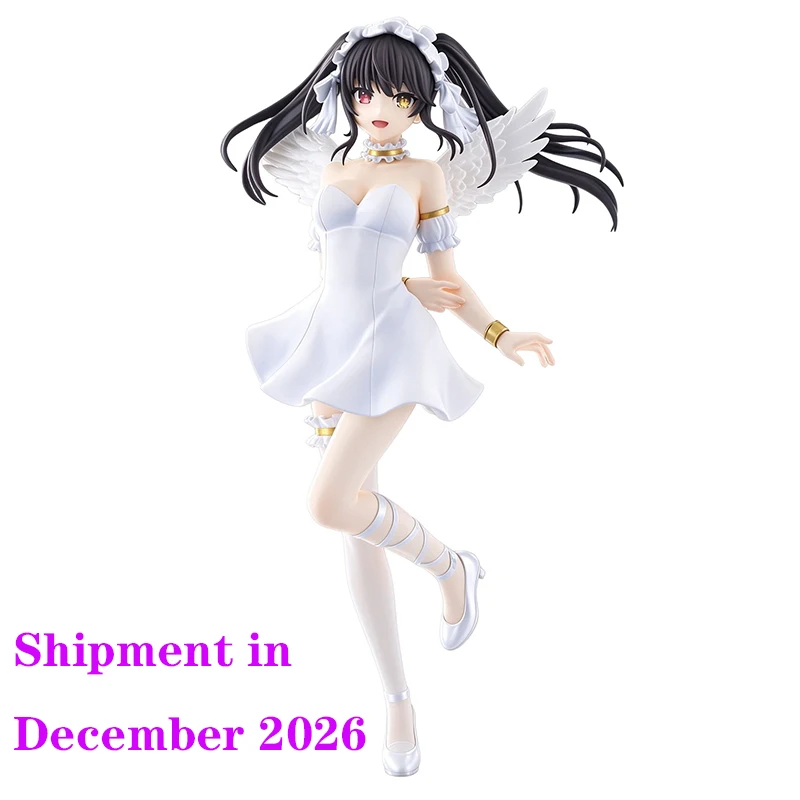 FuRyu DATE A LIVE BiCute Dark / BiCute Pure Yatogami Tohka, Kurumi Tokisaki, Hoshimiya Mukuro, PVC, 23 cm, anime-actiefiguren, speelgoed.