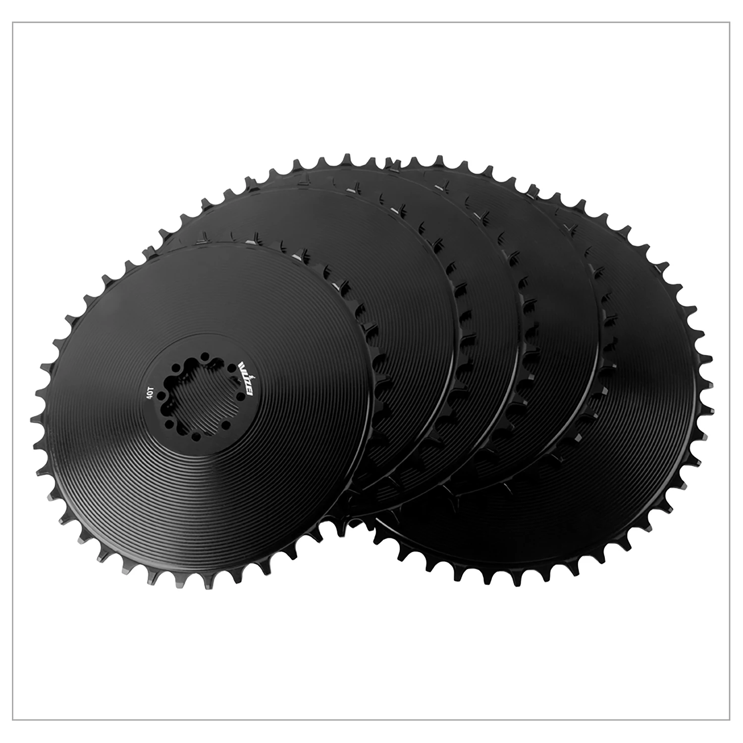 WUZEI 8-Loch Rennrad-Kettenblatt für SRAM AXS Force Red Kette 40T-58T Fahrrad-Kettenrad 4,2mm Offset – Detail 16