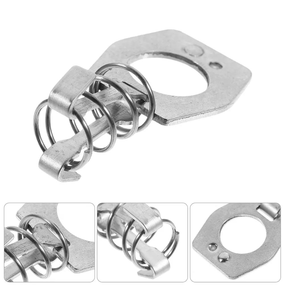 

Stainless Steel Rv Water Heater Cover Latch Cam Lock Rv Water Heater Door Fastener Camper Parts Spring Loaded Latch
