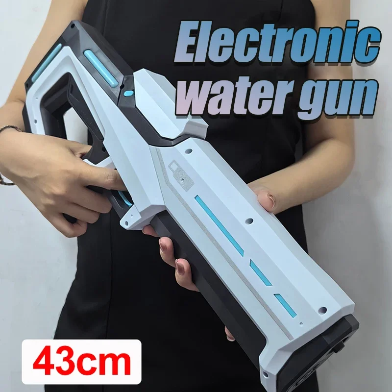 Electric Water Guns For Adults Powerful Squirt Automatic Water Suction Water Blasters Summer Outdoor Beach Toy For Kids Gift