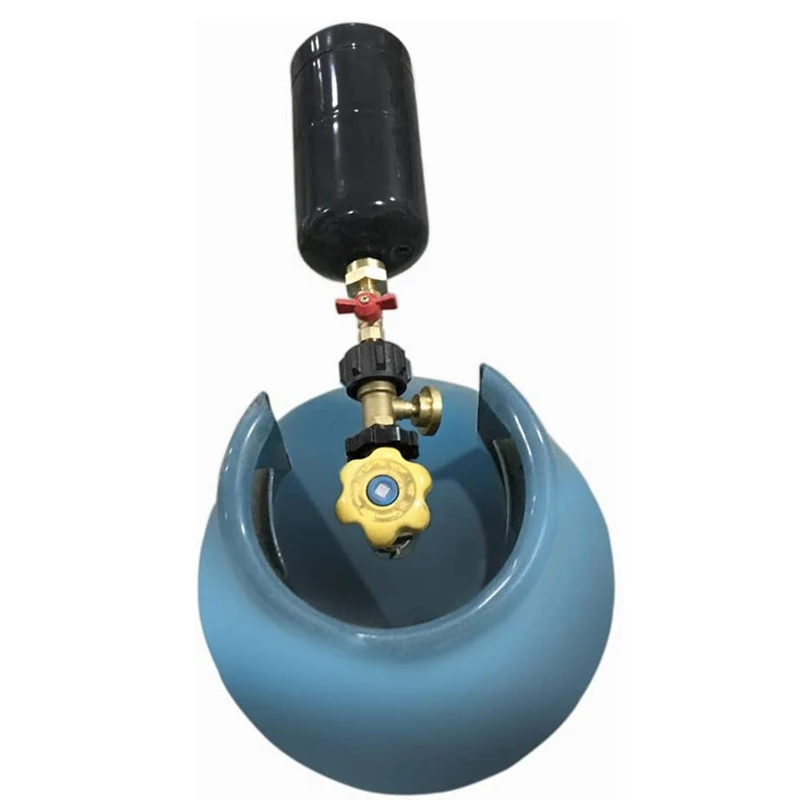 QCC1 Propane Refill Adapter For 1Lb Propane Bottle Tank From 20-40LBS Cylinder With Shut Off On/Off Controller Promotion