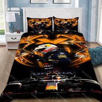 Duvet Cover Pillowcase Bedding Set F1 Max 33 V-Verstappens Adult Boy Girl Bedroom Decoration Children Gift Single Double Large