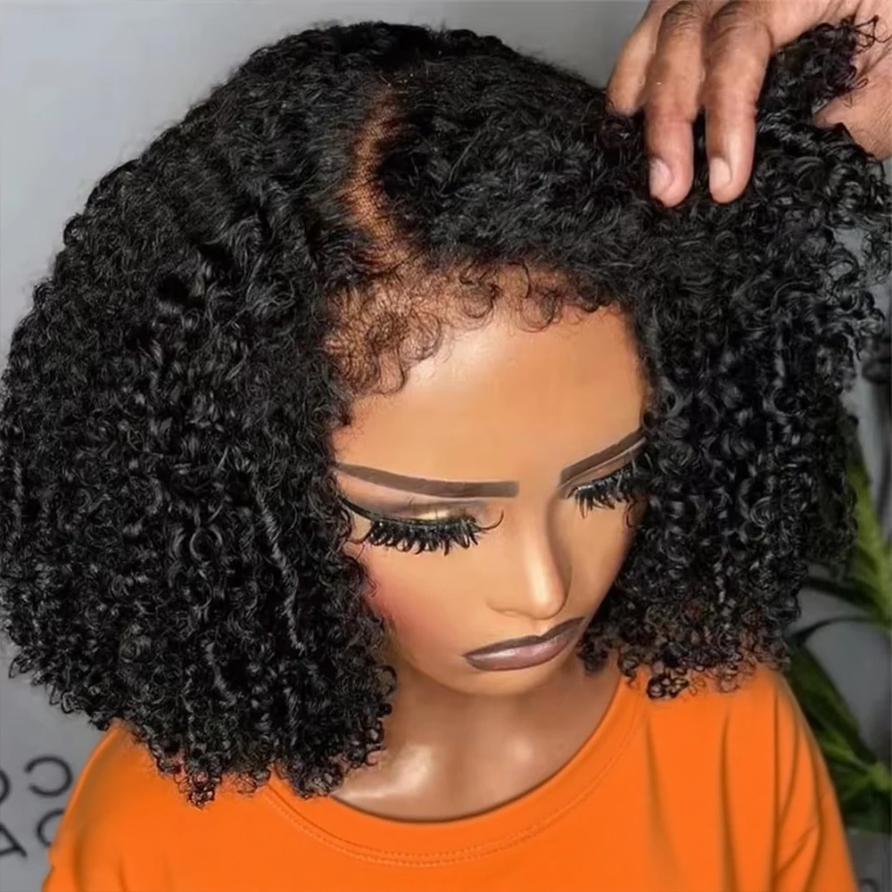 

Парик HD Lace Frontal 13x6, 16 дюймов, глубокая волна, без клея, короткий боб, водная волна, бразильские человеческие волосы, парик с кружевной передней частью, плотность 250%