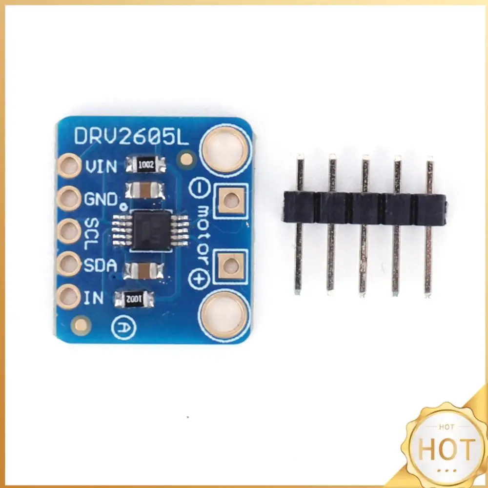 

DRV2605L Haptic Motor Controller with IN /TRIG General Pin Haptic Motor Driver Controller Board I2C for Arduino