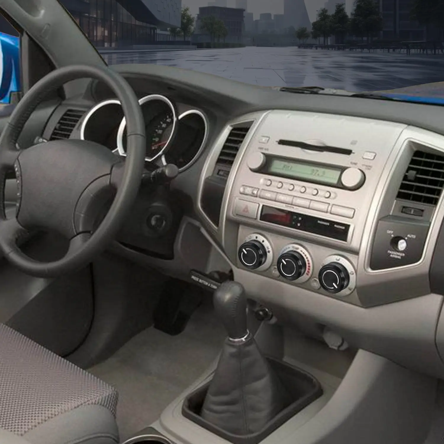 3 قطعة/المجموعة A/C مكيف هواء للسيارة سخان التبديل التحكم تكييف المقبض جزء لتويوتا تاكوما 2005 2006 2007 2008 2009-2015