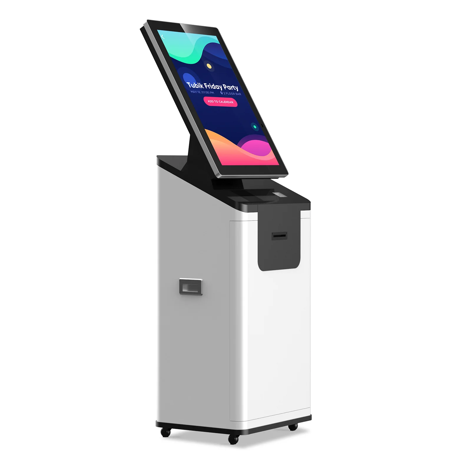 Touch Screen 23.8/32inch Floor Standing Auto SDK Smart Self-service Ordering Payment Machine Printer Scanner Kiosk Capacitive