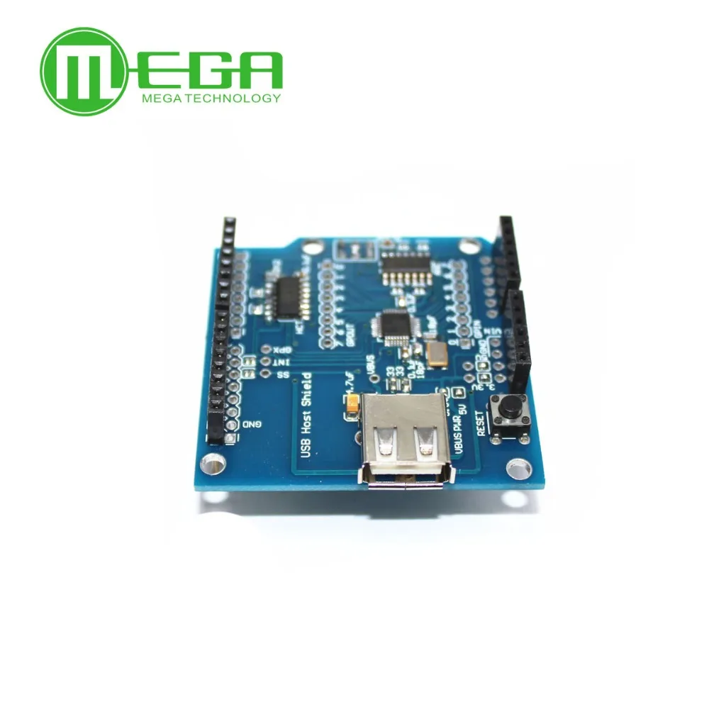 USB Host Shield 2.0 for Arduino UNO MEGA ADK Compatible for Android ADK DIY Electronic Module Board