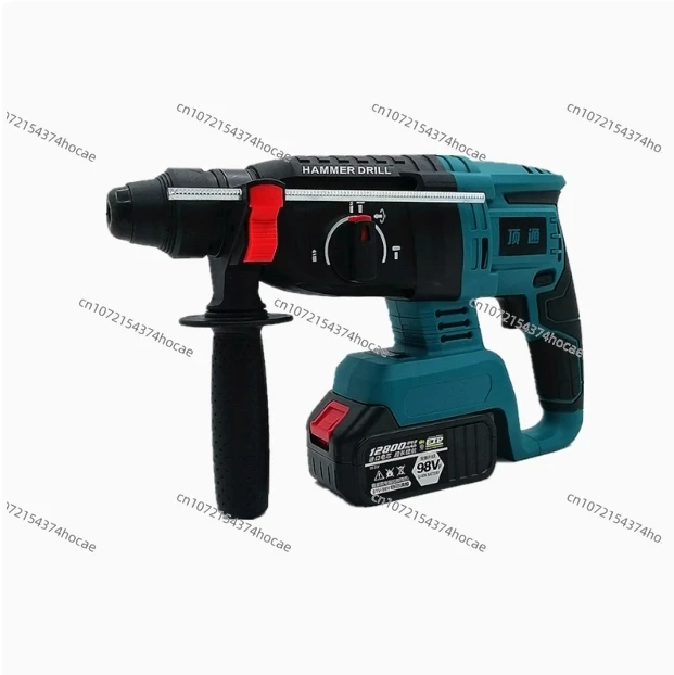 

Electric Brushless Hammer Drill 25mm Cordless Rotary Hammer Drill Rechargeable Multi-function Power Tools for Makita 18V Battery