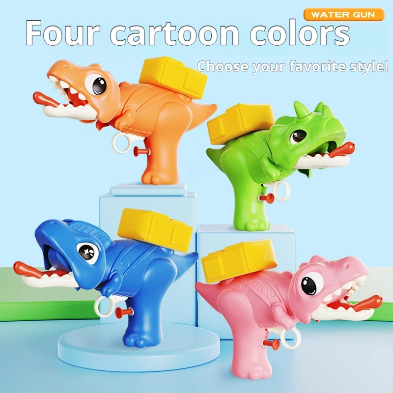 2026 New Summer Fun Dinosaur Water Gun Good Partner for Pool Water Play Multiplayer Water Gun Battle Toy Game