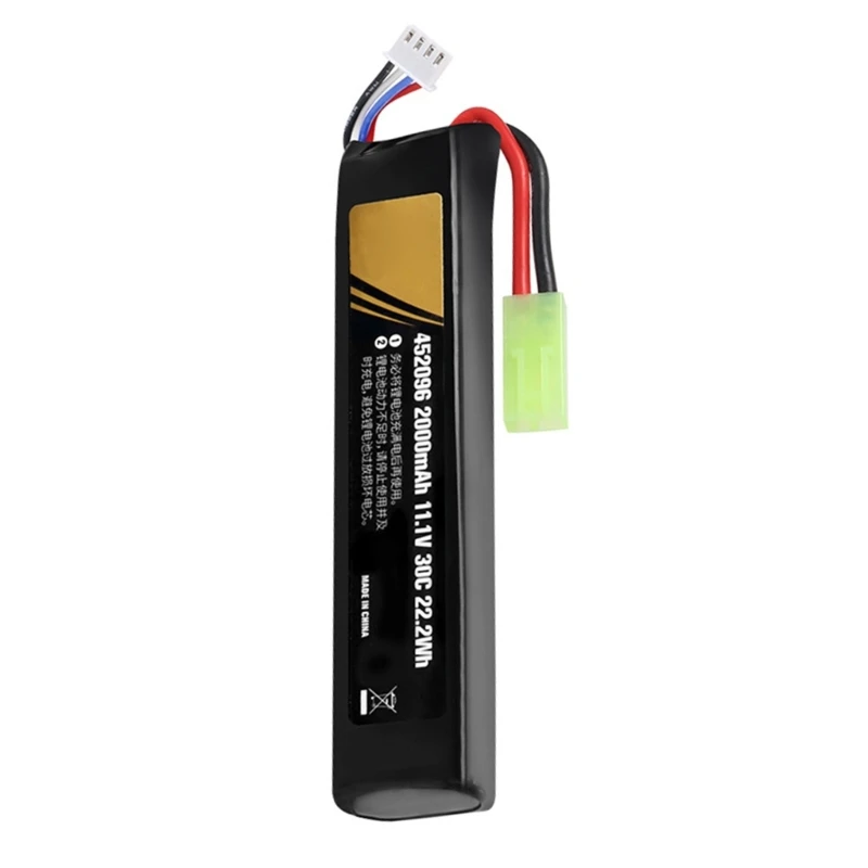 11.1v Lipo for Airsofts Electric Toy 11.1V 3S 2000mAh 30C 452096