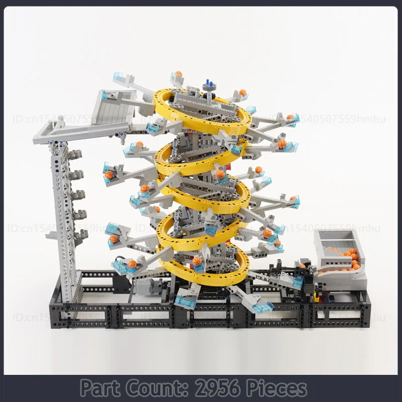 Gbc Moc Bouwstenen Vijf Gekanteld Ringen Technologie Bricks Diy Montage Model Wetenschap Educatief Speelgoed Puzzel Motor Geschenken