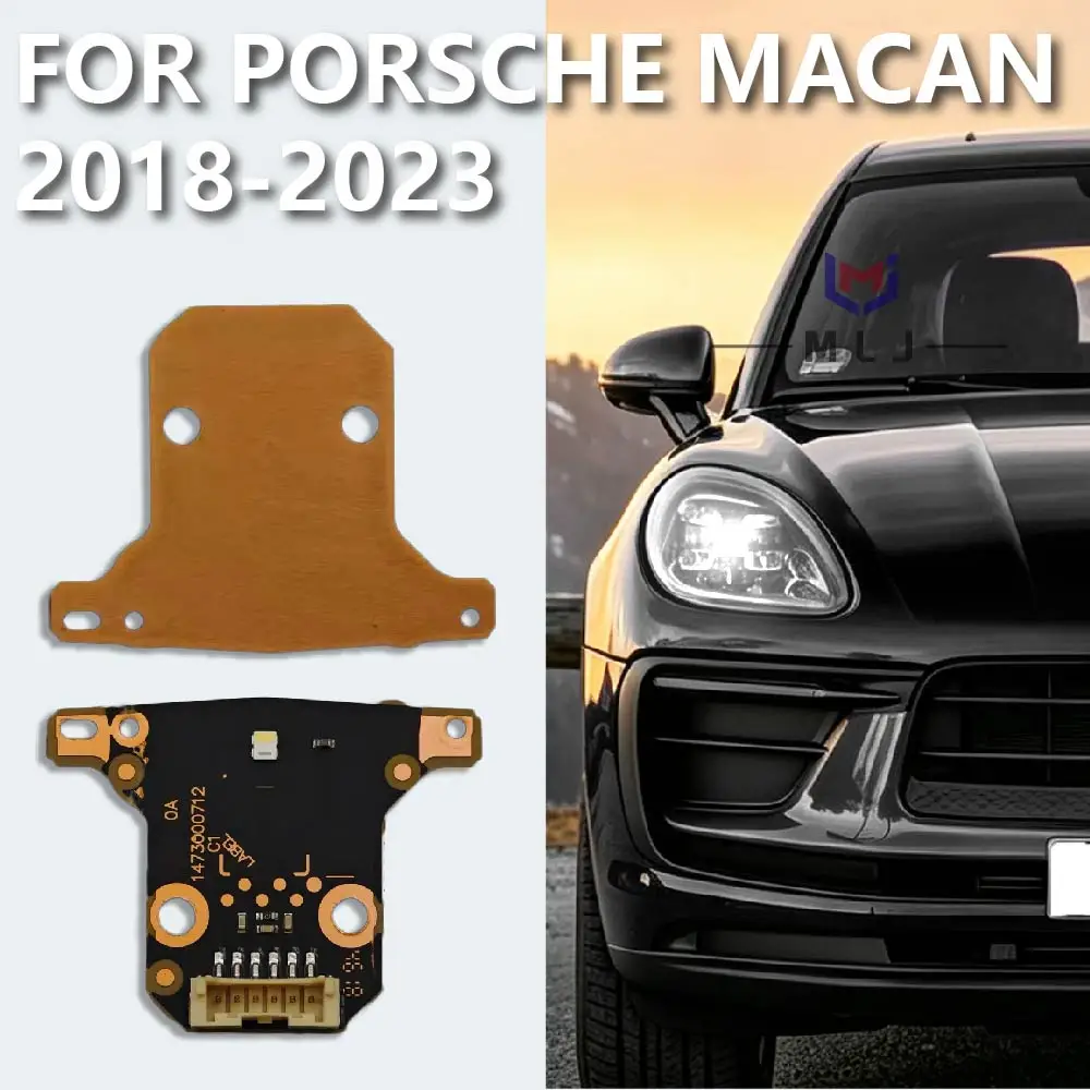 For Porsche Macan 2018‑2023 Non‑Matrix LED Headlight High Beam Auxiliary Light Source Chips PCB Board 1473000712 Replacement