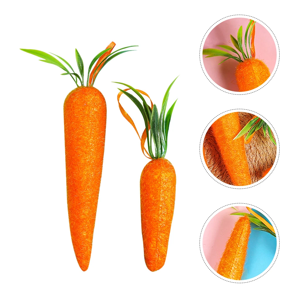 

10Pcs Easter Hanging Carrot Decoration Ornament for Tree Home Decor Party Supply Festive Hanging Decoration Fine Workmanship